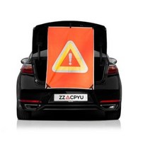 짝펴 2차사고방지 안전 표시판 승용차용, 10개