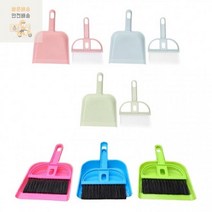 미니빗자루 준비물 쓰레받이 초등학생 새학기 간편빗자루세트 신학기준비물 빗자루 쓸비세트, 라이트그린