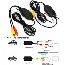 무선 영상 송수신기 hdmi 카메라 유튜버장비 2 4 후면보기 송신기 수신기 키트, 갈색