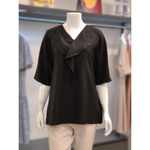 베스띠벨리 브이넥 카라 레이온 블라우스(BD-BAH2402-0)