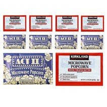 액트투 팝콘 5개 + 커클랜드 전자렌지 팝콘 5개 총 10개 세트, 액트투 팝콘 5개 + 커클랜드 전자렌지 팝콘 5개 세트
