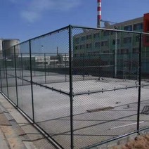 테니스가방 쇠사슬 실크스크린 운동장 후릿그물 축구 가드레일 그물 걸이 꽃 E망호란 농구장 울타리 테니스장, T03-4미터높이 3미터너비 입모양