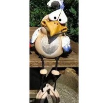 닭 인형 야외 조형물 장식 소품 정원 꾸미기 인테리어 마당, 단일사이즈, 블루