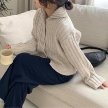 여자 핸드워머 왕골지 목폴라 가을겨울 가디건.옷자락(무료배송)