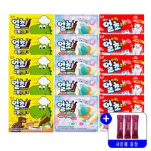 해태 NEW 얼초 얼려먹는 초코만들기 36g+공룡만들기 38g+보석만들기 25g 3종 묶음행사+사은품증정, 5세트, 38g