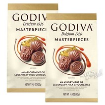 [1+1]고디바 마스터피스 밀크 초콜릿 대용량 422g GODIVA MASTERPIECES MILK CHOCOLATE