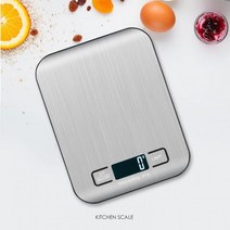 주방저울 키친저울 디지털 가정용 1g 10kg 스테인레스 계량 베이킹 이유식 LCD화면표시 전자저울, 상세페이지 참조