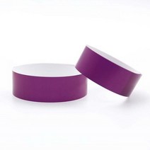 웨딩 방명록 파티 종이 팔찌 합성 Tyvek 스티커 인쇄 패턴 로고 카드 100 개, [01] 250x19mm, [11] VIP purple