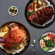 (존쿡 델리미트) 존쿡 델리미트 바베큐백립 450g + 슈바인학센 650g