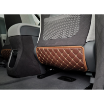 현대 아이오닉5 시트백 언더커버 스크래치발자국방지 실내몰딩, 브라운