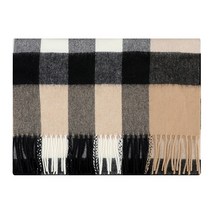 [버버리] 22FW 8056851 A7026 체크 캐시미어 머플러 아카이브 베이지