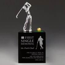 순금 골프공 트로피 3.75g 24k [ 홀인원 GM300 ]