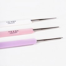 양쪽 레이스 코바늘/하마나카/바늘세트/프랜즈얀, 4 ~ 6호
