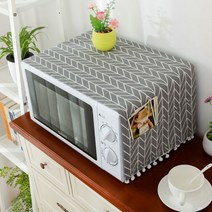 깔끔 전자렌인지 덮개2종~레이스 커버 수납 포켓, 1개