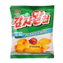 감자알칩 27gx20봉 알 감자칩 감자 과자 스낵