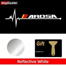 좌석용 반사 비닐 자동차 창 스티커 이비자 큐프라 아로나 Ateca 코르도바 엑세오 레온 미이 타라코 톨레도 아로사 알티아 알함브라, Arosa+4 Pieces