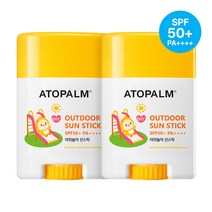 아토팜 [아토팜][1+1] 야외놀이 선스틱 21g (SPF50+ PA++++), 2세트
