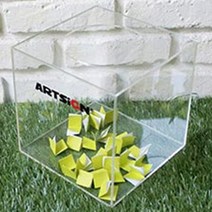 길거리공연 야외 버스킹팁박스 마술 투명아크릴 돈모금함 수금함 팁머니 170