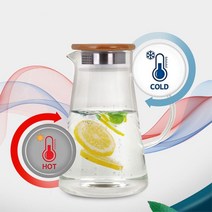 2가지 필터망 내열유리 인테리어 티포트 티팟 티주전자 예쁜티포트 차포트, ENETTO티포트 삼각1.3L