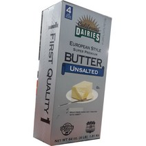 유러피언 미국산 무염버터 453g x 4개 코스트코(아이스박스포함), 1팩, 1.81kg