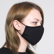 성인 마스크 스판 블랙 면마스크 천마스크 빨아쓰는