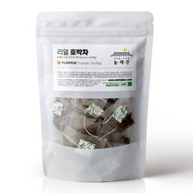 늘해찬 볶은 국산 리얼 호박차 율무 팥차 티백 전통차 허브차 삼각티백 대용량, 50개입, 1g