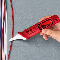 펜_디지털액정_테스트기_누전_검전기_감도조절_비접촉 CF2B, 선택옵션확인▶ 디지털액정 감도조절 비접촉 검전기 레드, 발송상품확인▶