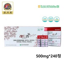 회화나무열매 추출물 소포리코시드 괴각 대두 홍삼 40대 50대 중년 여성 갱년기 영양제 보조제 메노포즈 MENOPAUSE 레드퀸 효능 추천, 1box, 500mg*240정