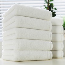 코튼클라우드 호텔타월 170g 30수 코마사, 화이트, 15장