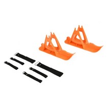 스노우보드 데크 알파인 보드 균형 자전거 스노우 썰매 스쿠터 휠 부품 스노우 스키 스키, 노란색