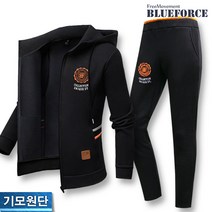 블루포스 비스퍼 후드집업 기모트레이닝 세트(JJSTM5) 남자 여자 커플룩 운동복 츄리닝 셋트 트레이닝복 추리닝 남여공용 빅사이즈