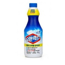 표백제 1L 흰옷 얼룩제거 황변방지 표백용 살균 표백, 유한락스 흰옷표백1L