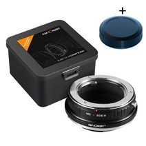 K&F Concept MD-EOS R 렌즈 변환링 어댑터 미놓타 MD 렌즈 - 캐논 RF 바디 - 뒤캡포함 Minolta MD lens to RF adapter + cap