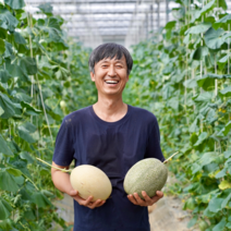 프리미엄 황금 오색 메론 산지직송 고당도 아삭아삭 깎아먹는 멜론 추석 명절 선물세트, 황금메론3수(+14100)