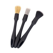에어컨청소 3p 길게 울트라 소프트 헤어 디테일 청소 브러시 자동차 인테리어 디테일링 브러쉬 자동 대시 먼지 제거 도구, [01] 3p