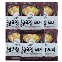 시집가는농산 시집가는청국장 350g x6개 즉석국 즉석탕