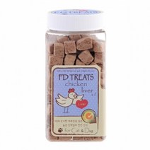 반려공간 에프디트릿 동결건조간식 닭간 120g, 2개묶음