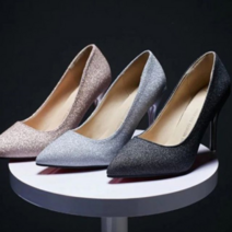 오너클랜 여성 정장 면접 데일리 글리터 스틸레토 힐