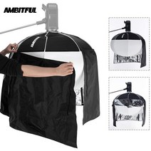 AMBITFUL-60cm 접이식 구 소프트박스 종이 랜턴 공 모양 글로브 디퓨저 보웬스 엘린크롬 프로도토 마운트 스튜디오 플래시, 60cm Profoto Mount