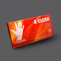 K-CLEAN 라텍스장갑 고급형 파우더프리 100매, S, 1개