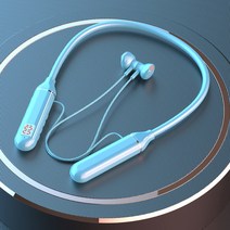 무선 넥밴드 블루투스 5.2 이어폰 게이밍 이어폰, 블루