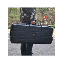 장총 화살 도구 방수 상자 대형 공구 상자 트롤리, 9034 블랙 포뮬러 스펀지/38리터