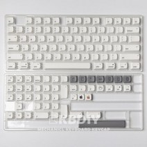 KBDiy XDA 프로필 PBT Keycaps 137 키/Apple MAC 용 ISO Cherry MX DIY 맞춤형 기계식 키보드 용 일본어 흰, 한개옵션2, 01 MAC Style-English, 한개옵션1