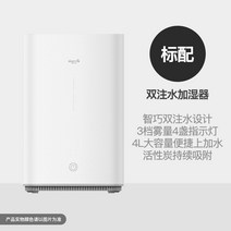 초음파가습기 미니 대용량 무소음 소형 건조 신생아 안방 무드등 캠핑 사무실 세척쉬운 무중력, 4L 대용량 표준형