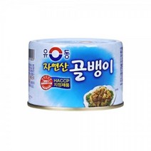 유동 자연산 골뱅이 140g 6캔
