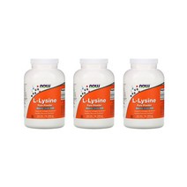 나우 푸드 엘라이신 L-리신 퓨어 파우더 (454g) L-Lysine Powder [3병]