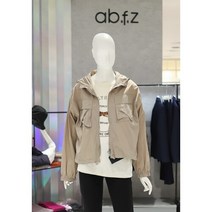 ab.f.z [ab.f.z] 홑겹 숏 후드 점퍼 (AAW5HU32G)
