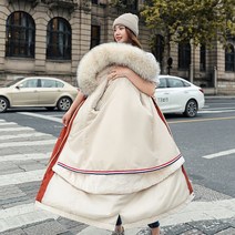 카파 자켓 새로운 퍼 후드 여자