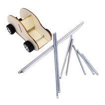 과학재료 90 100 스틸봉 바퀴축 50개 창작교실 탄성기어 운동전환 조립부품, 바퀴축 2.5mmX90mm