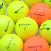 테일러메이드 컬러 A 등급 10알 골프공 필드용